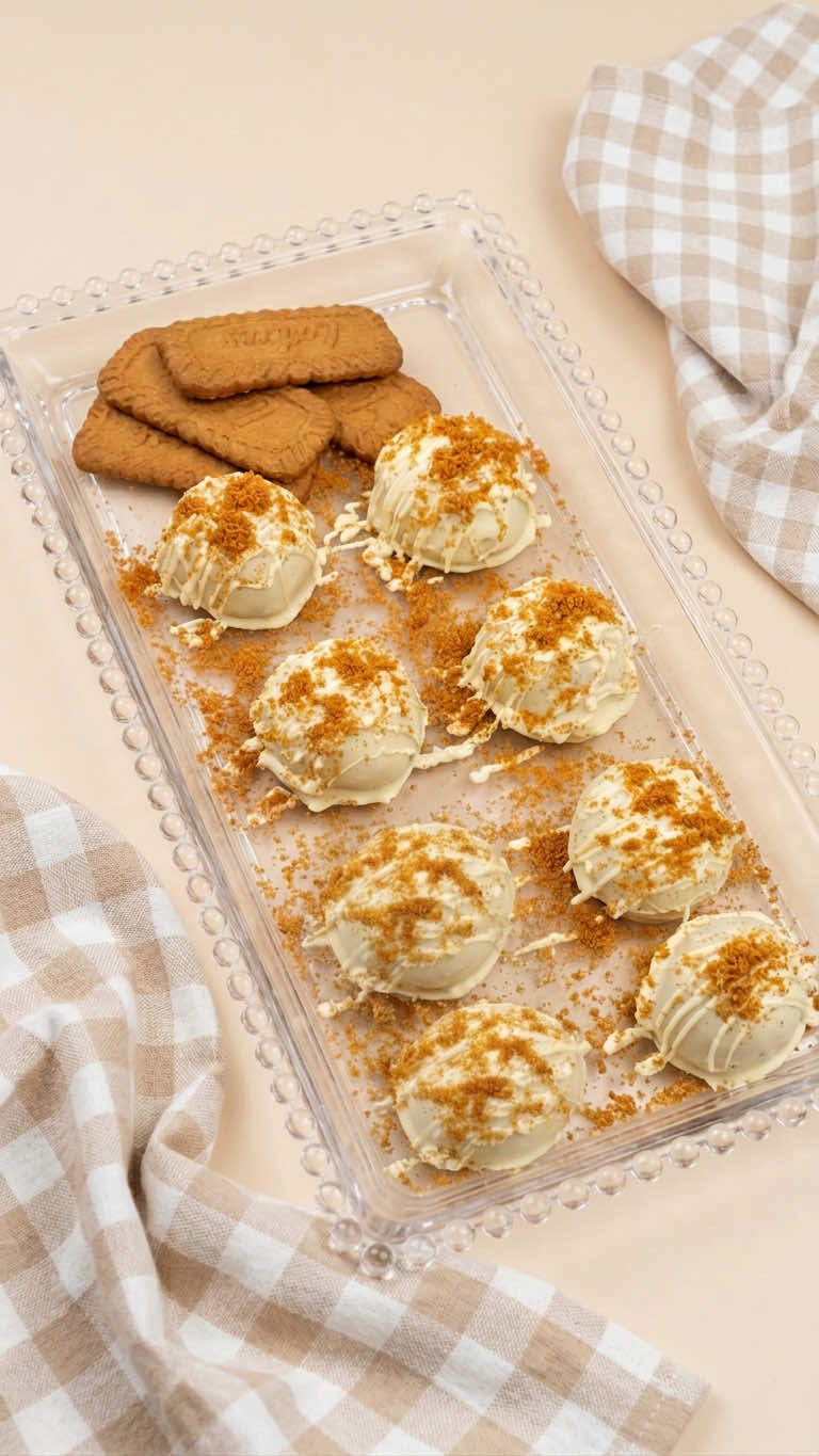 Trufas de Lotus de 3 Ingredientes