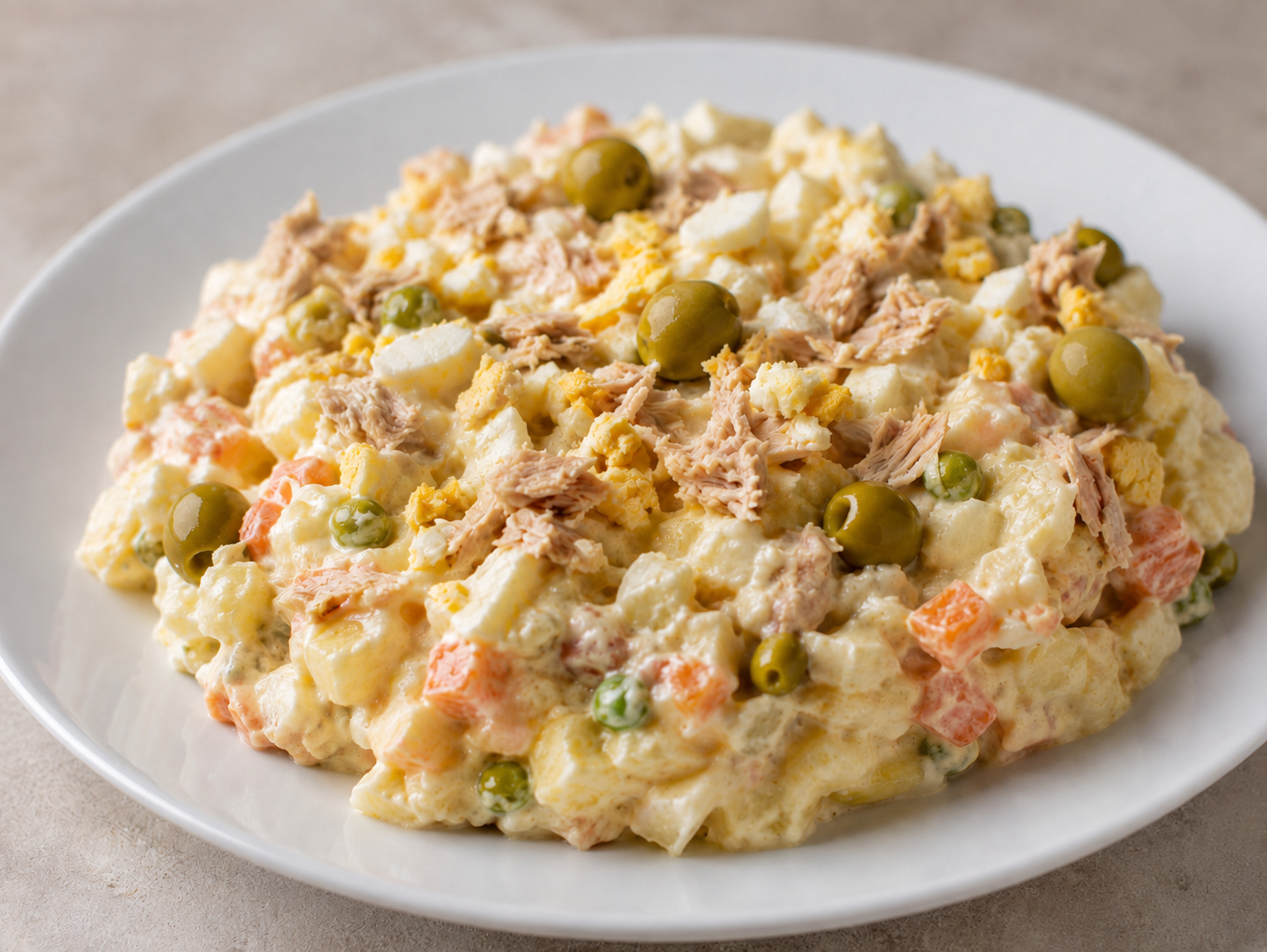 Ensaladilla Fácil y Saludable
