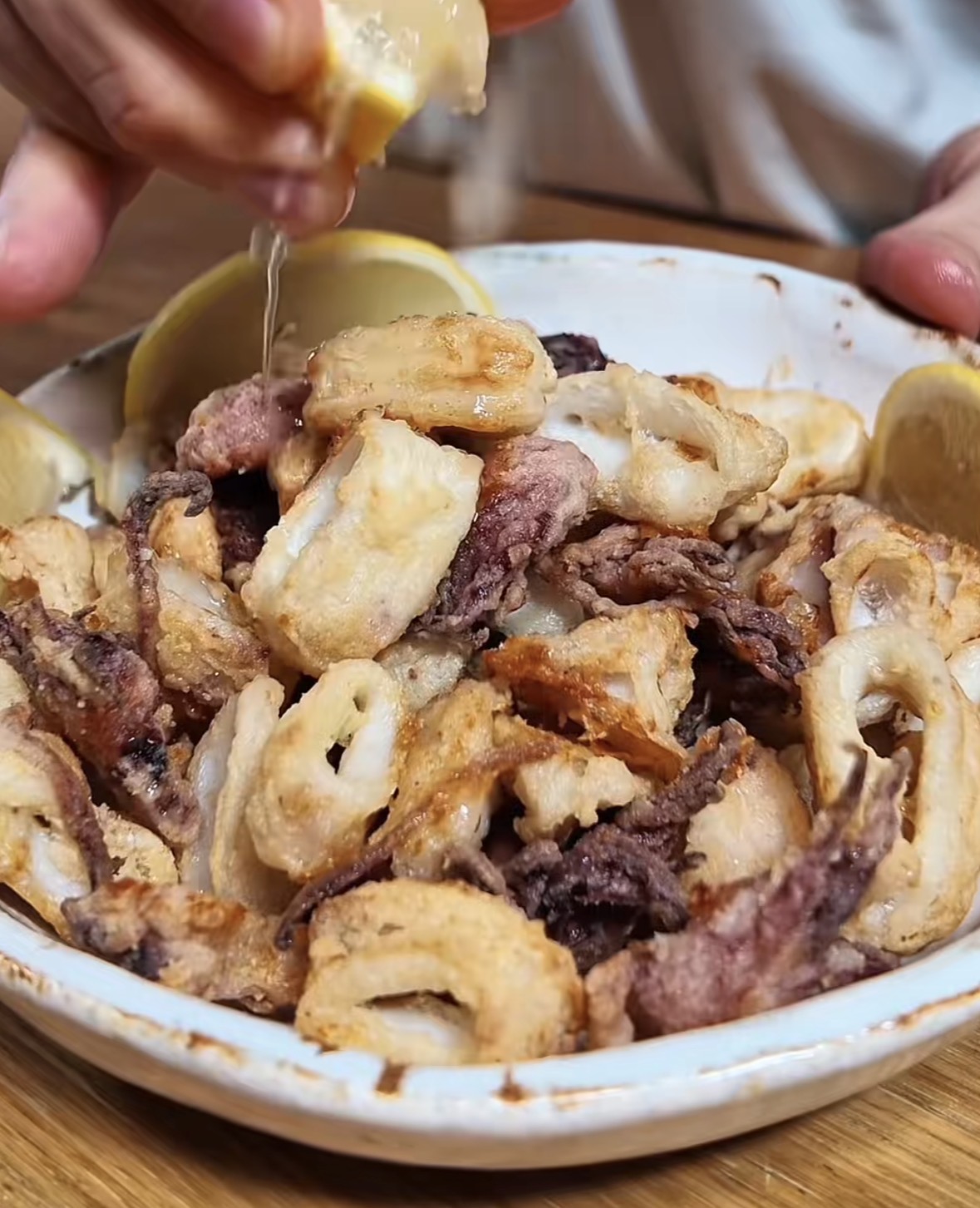 Calamares a la Andaluza en Freidora de Aire