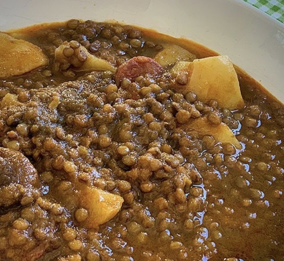Lentejas estofadas