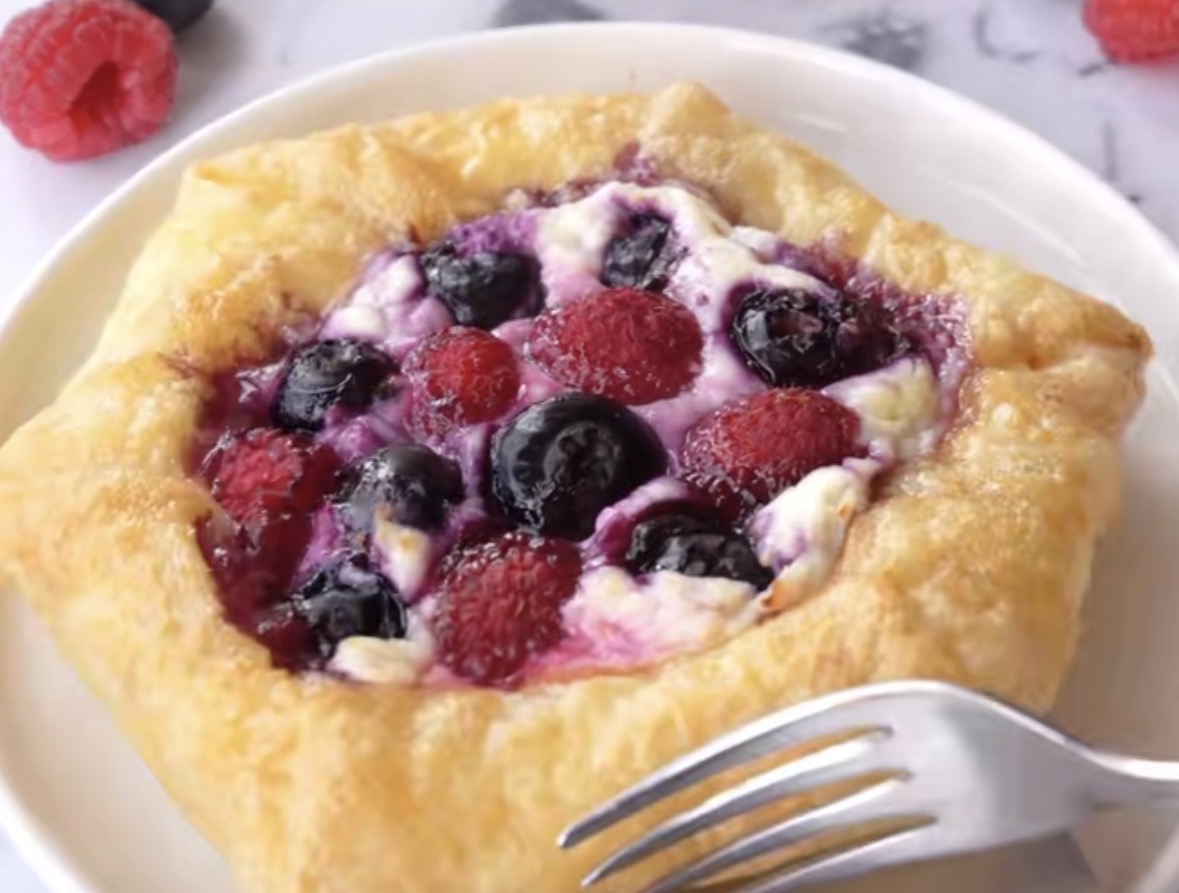 Tartaletas de Yogur y Frutos del Bosque